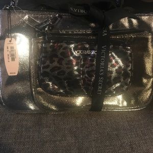 NWT 3 piece Victoria’s Secret Make up bag set